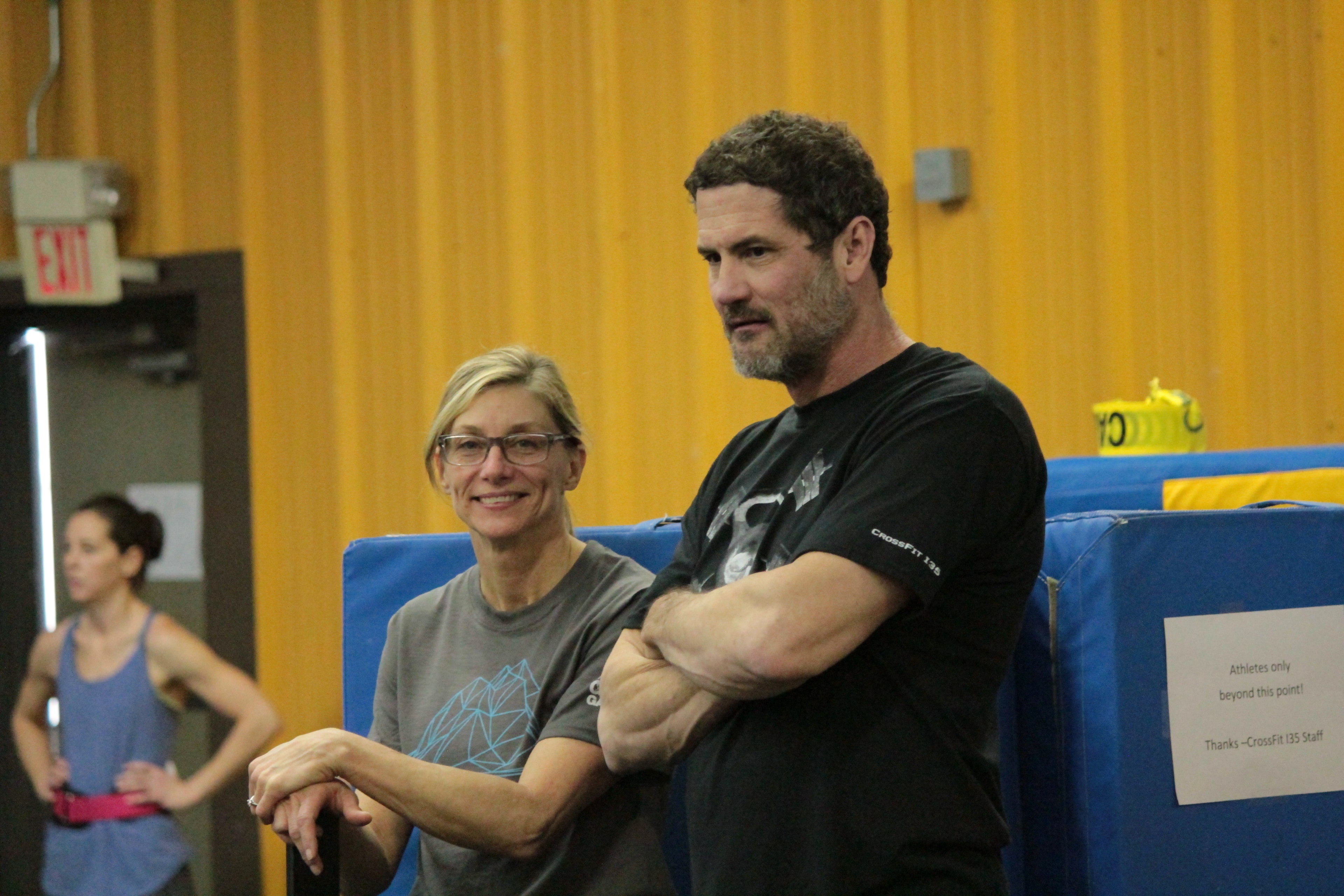 Scott Lofquist at CrossFit gym